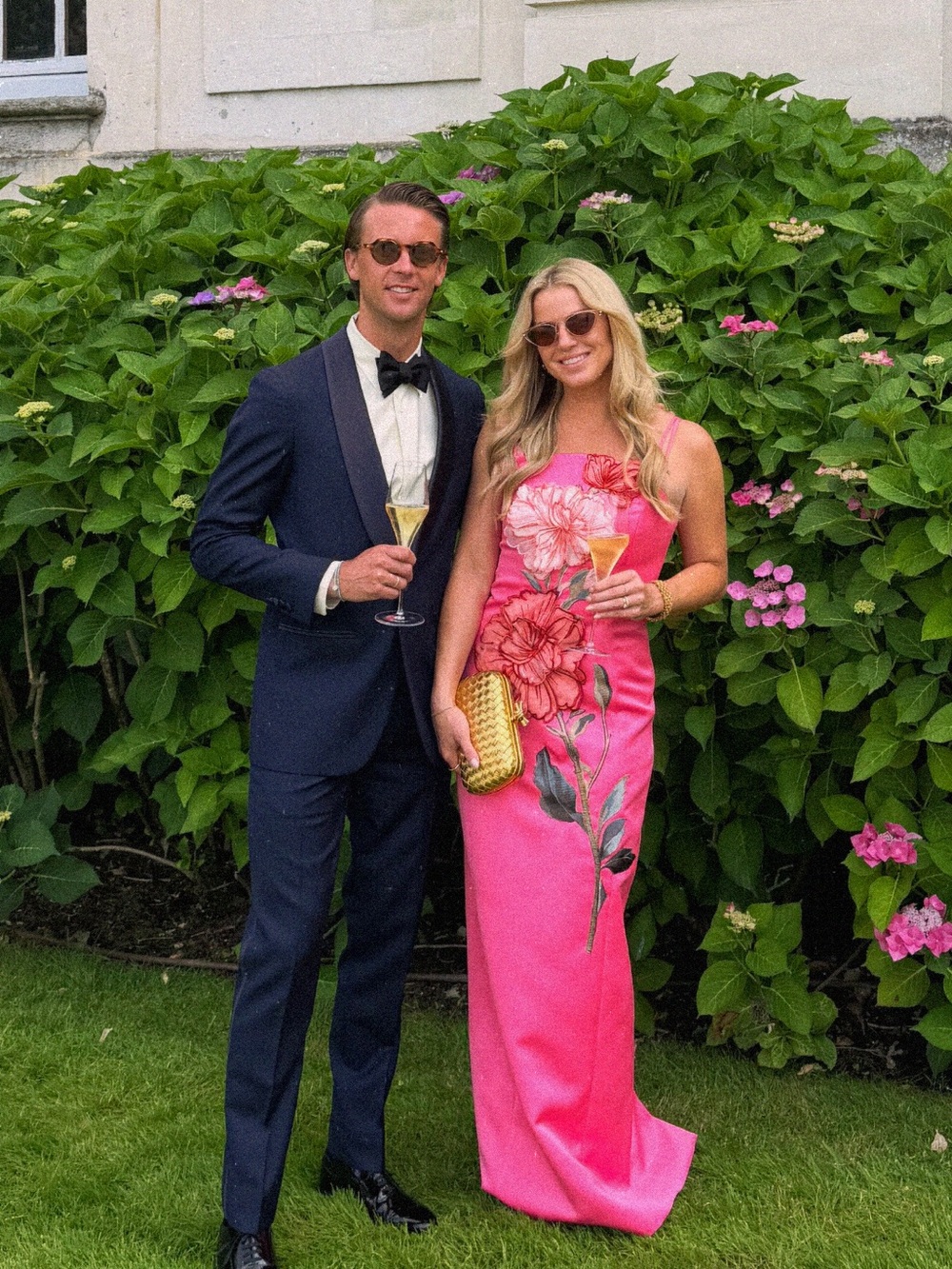 Leo Lin Arianna Applique Floral Maxi Dress in Peony Print - Picture 5 of 5